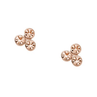 Fossil rose studs